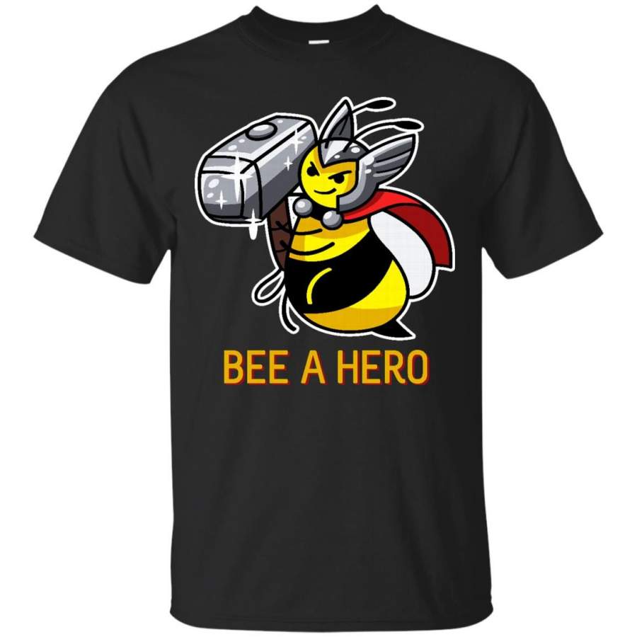 THOR – Bee a Hero with border T Shirt & Hoodie