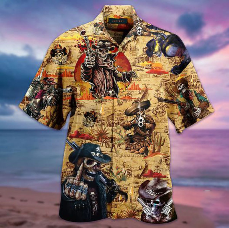 Amazing Vintage Cowboy Aloha Hawaii Shirts For Men Women Ha107446