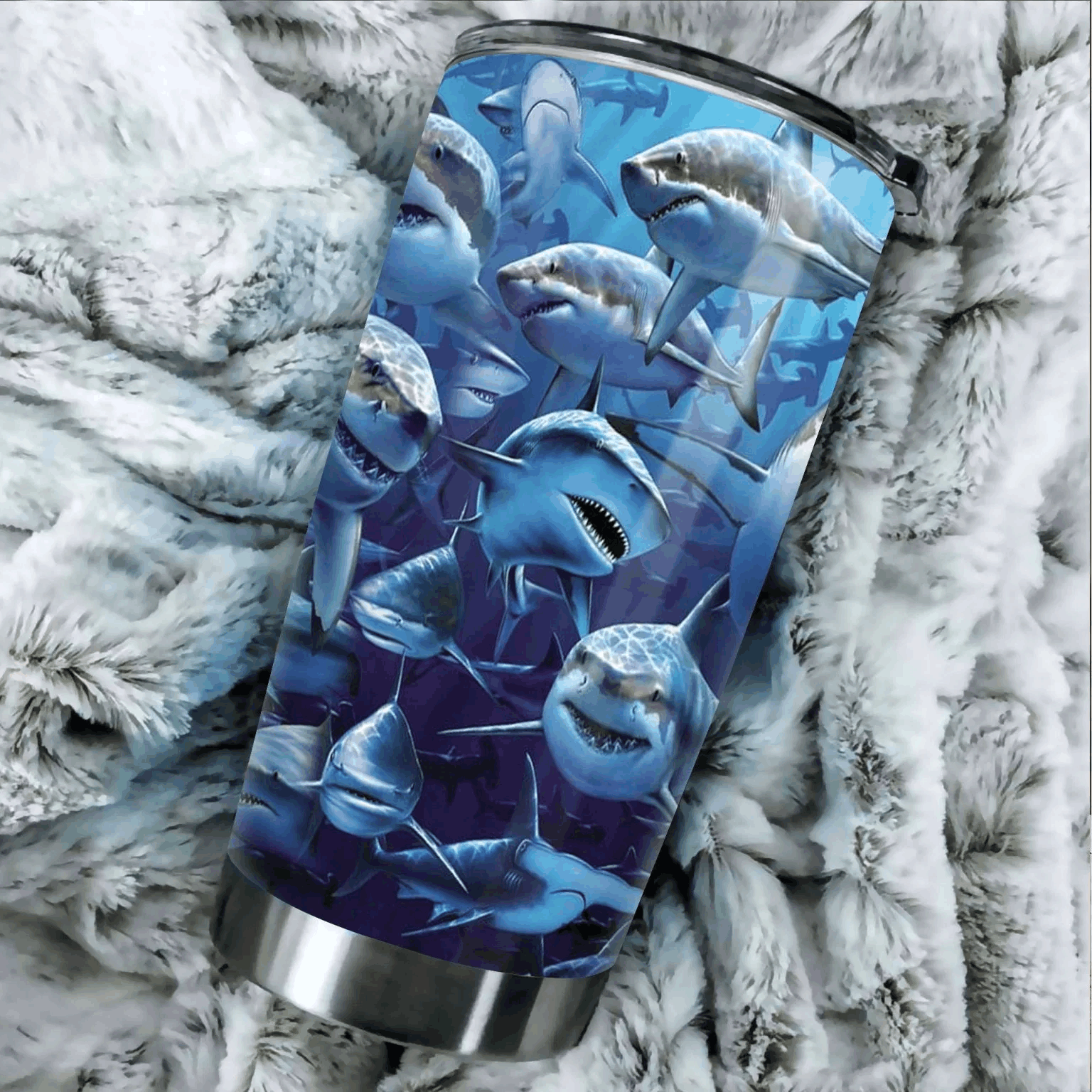 Wild Animal Sharks GS-CL-ML2303 Tumbler