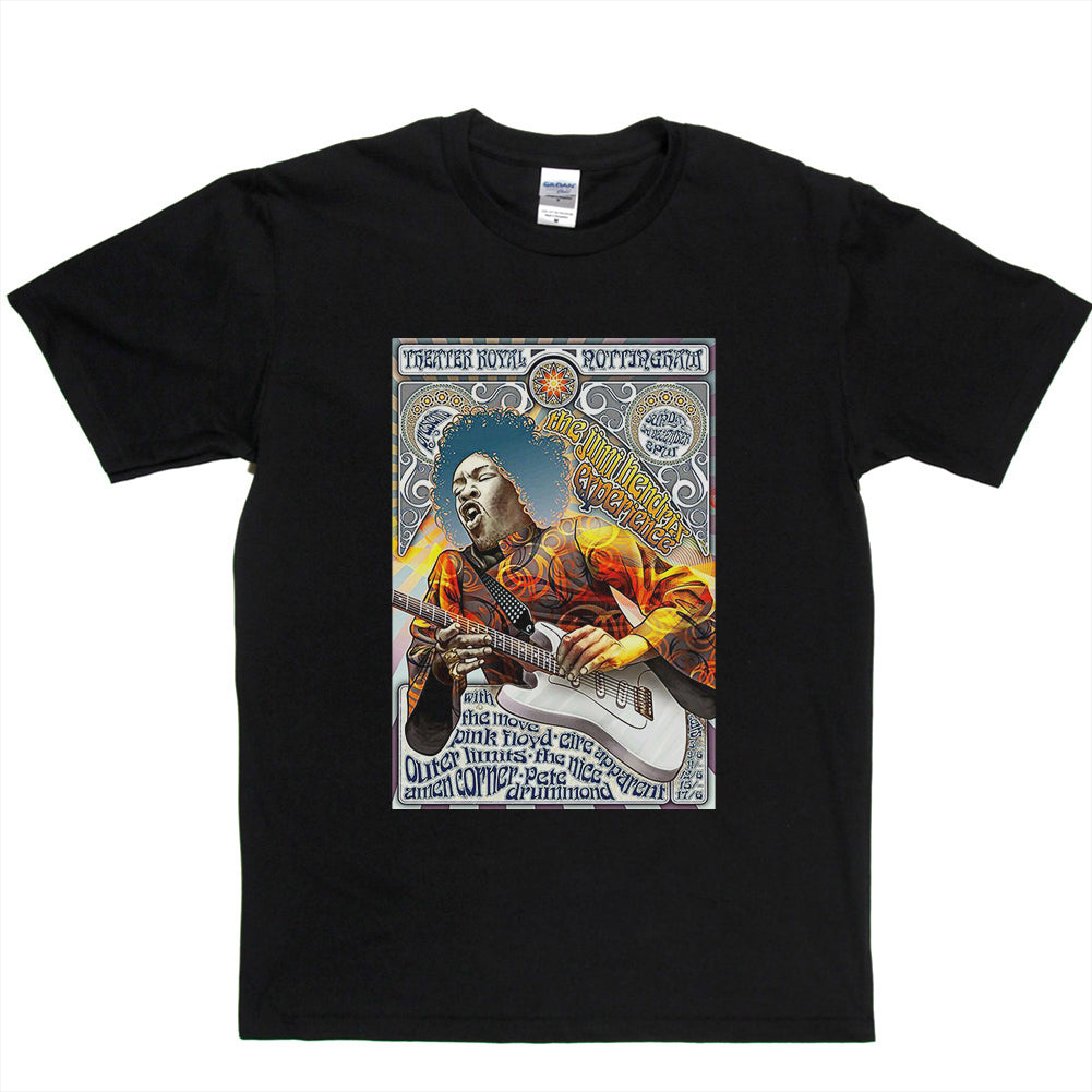 Hendrix Experience Limited Edition Poster T-Shirt