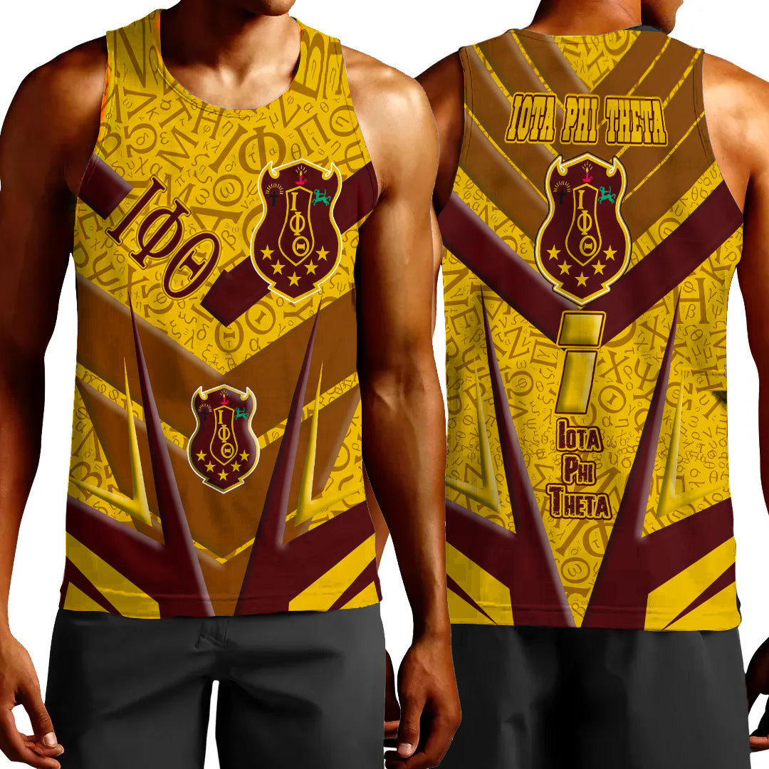 Africa Zone Clothing – Iota Phi Theta Sporty Style Tank Top A35