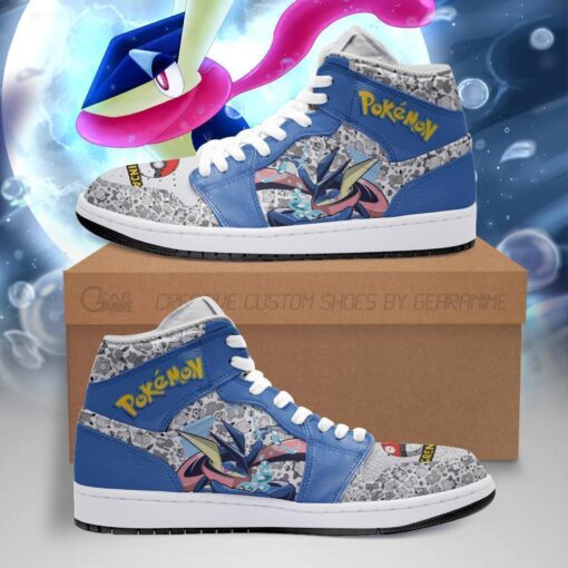 Greninja Sneakers Cute Pokemon Sneakers Fan Gift