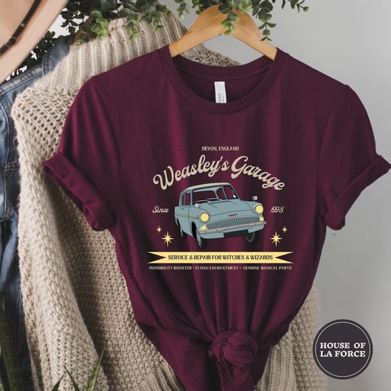 Magic Car Garage Adult T-Shirt