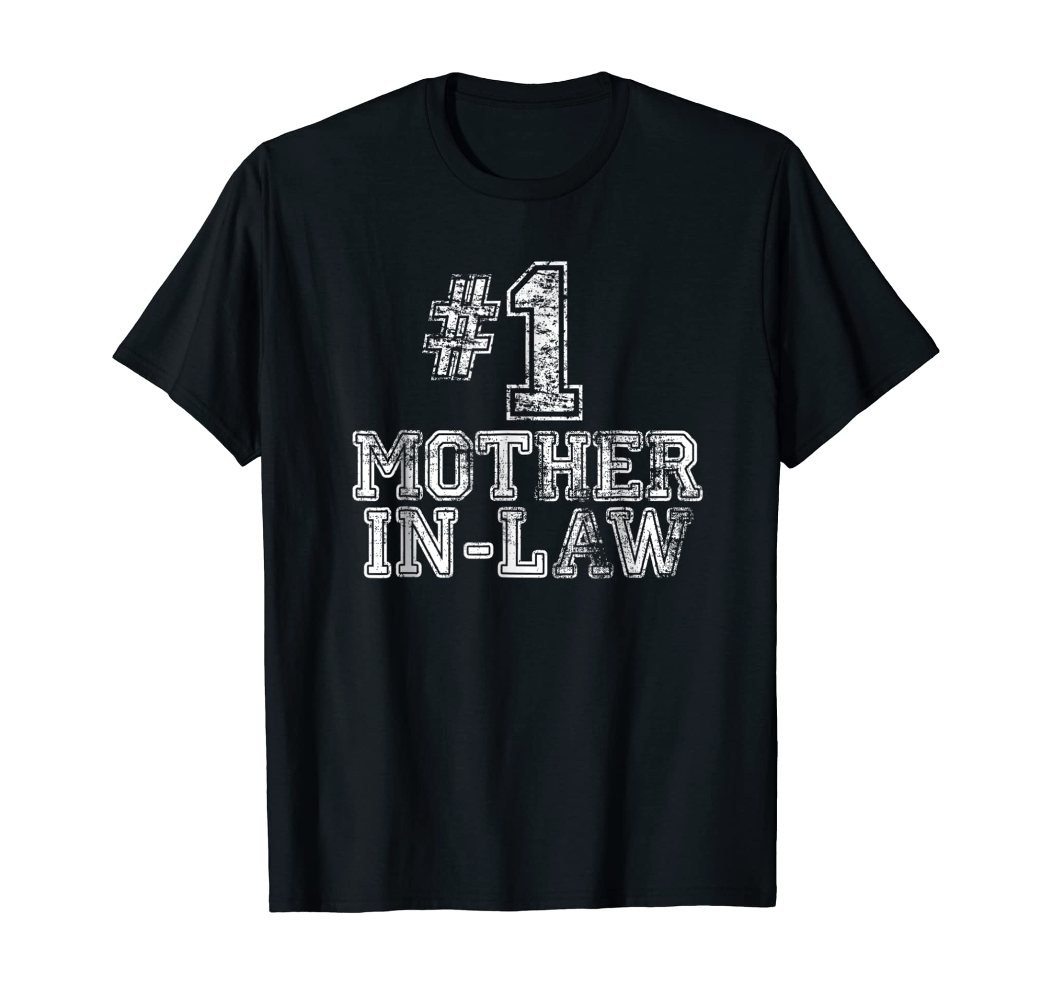 #1 Mother-in-Law T Shirt – Number One Mother’s Day Gift Tee