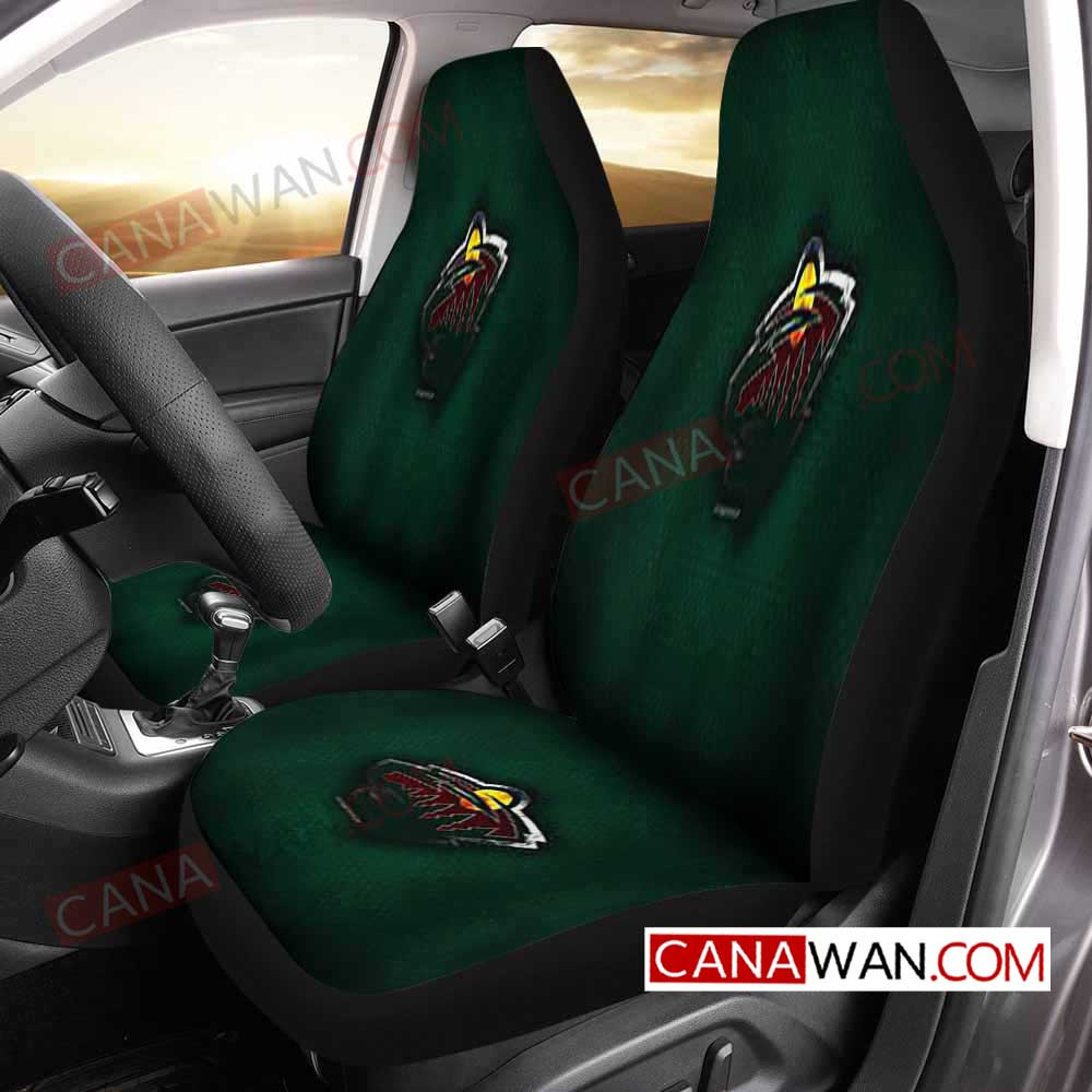 Minnesota Wild Style101 3D Customized Personalized Car Seat Cover