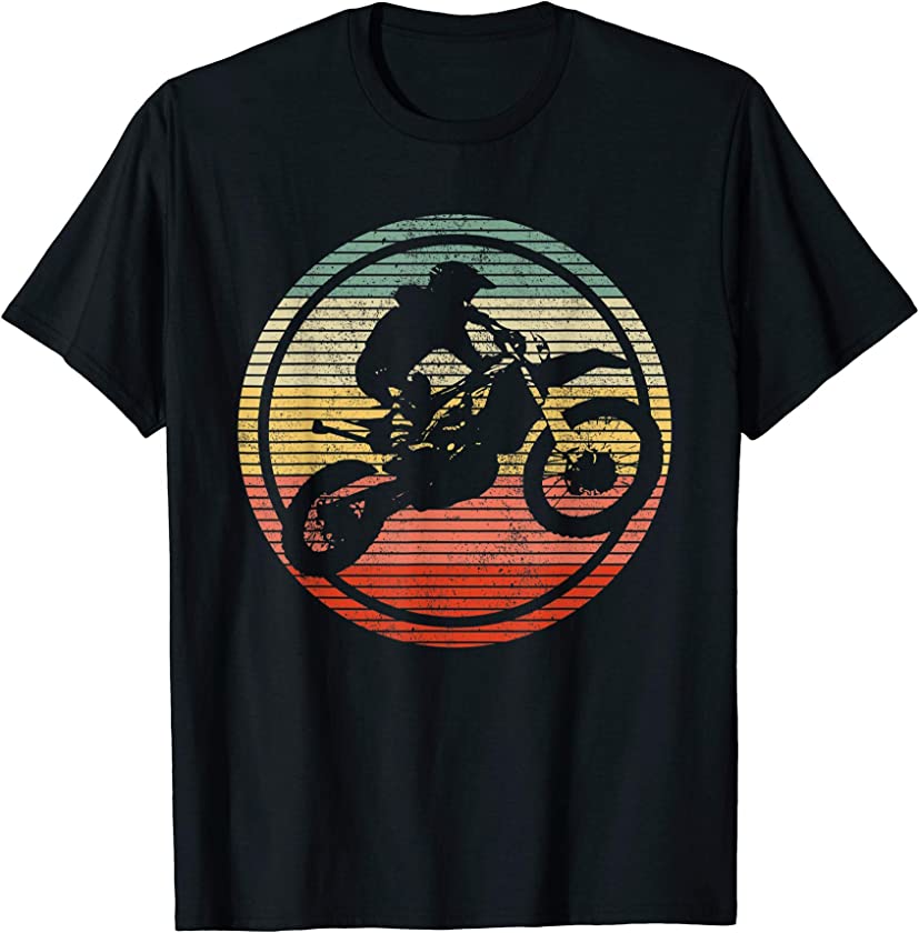 Vintage Motocross Shirt Dirt Bike Enduro Biker T-Shirt Gift T-Shirt