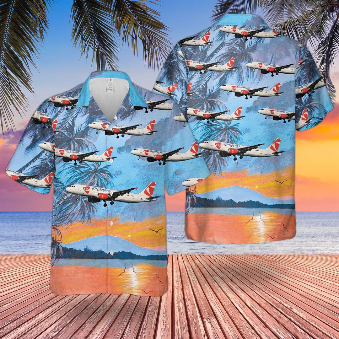 Czech Airllines Aloha Hawaii Shirts Unisex Ha30132