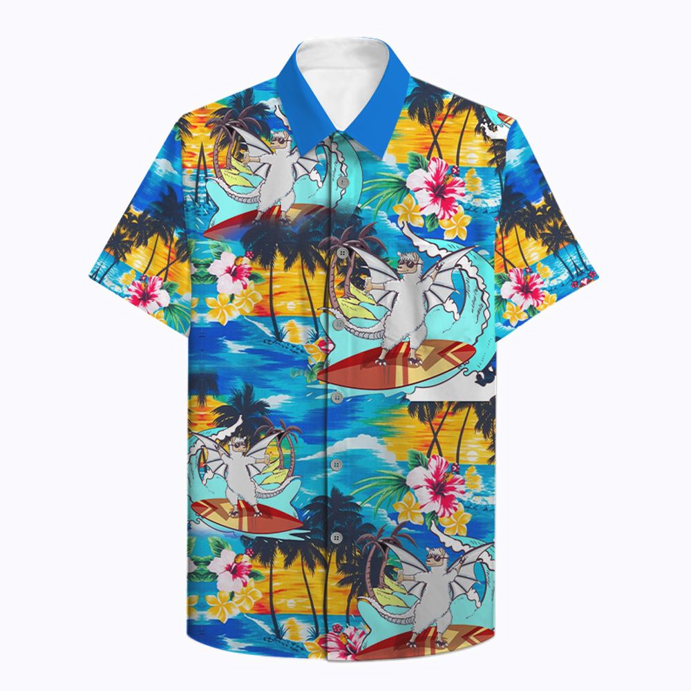 Llama Surfing Hawaii Shirt Ha28951