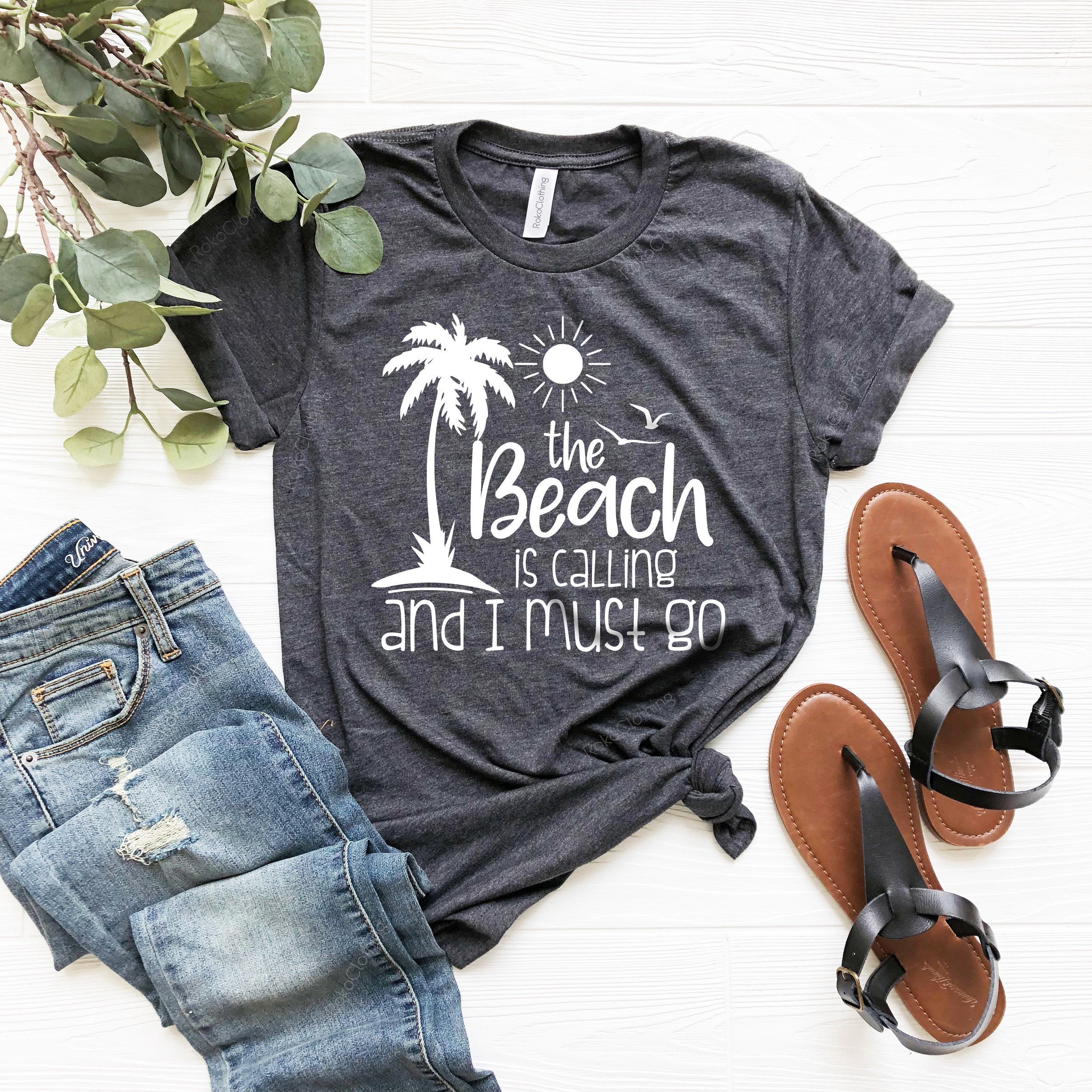 Beach Is Calling And I Must Go Shirt, Beach Summer Shirt, Beach Shirt, Summer Shirt, Vacation Tshirts