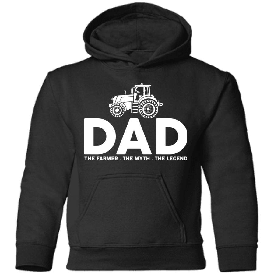 AGR Dad The Farmer The Myth The Legend Fathers Day T-shirt Toddler Pullover Hoodie