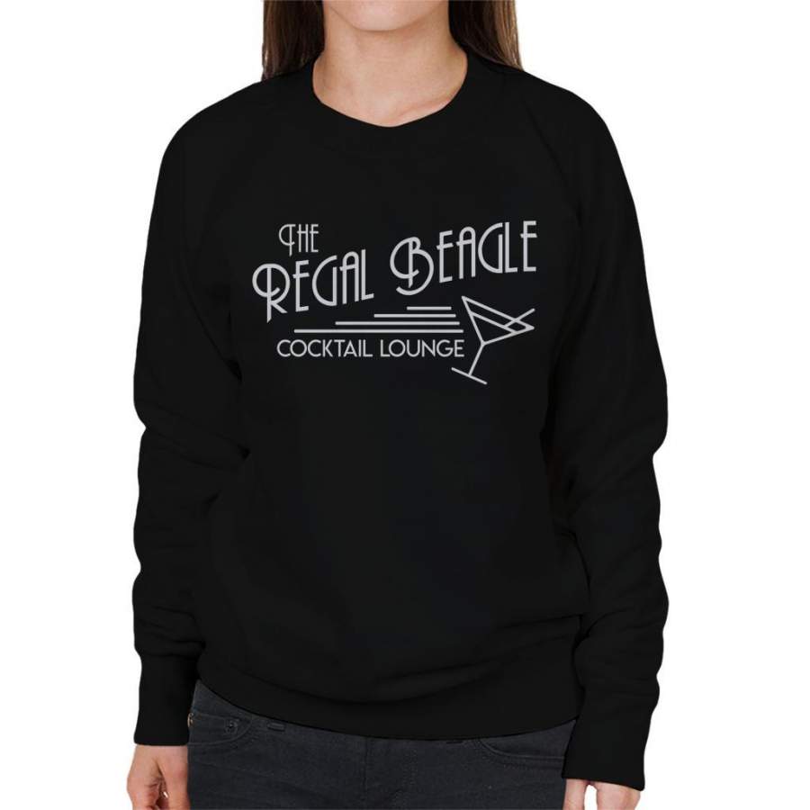 The Regal Beagle Cocktail Lounge Threes Company Women’s Sweatshirt
