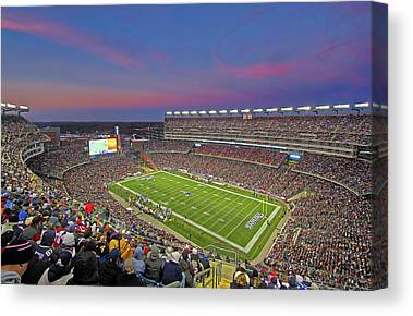 Football Dynasty New England Patriots Juergen Roth Canvas Print