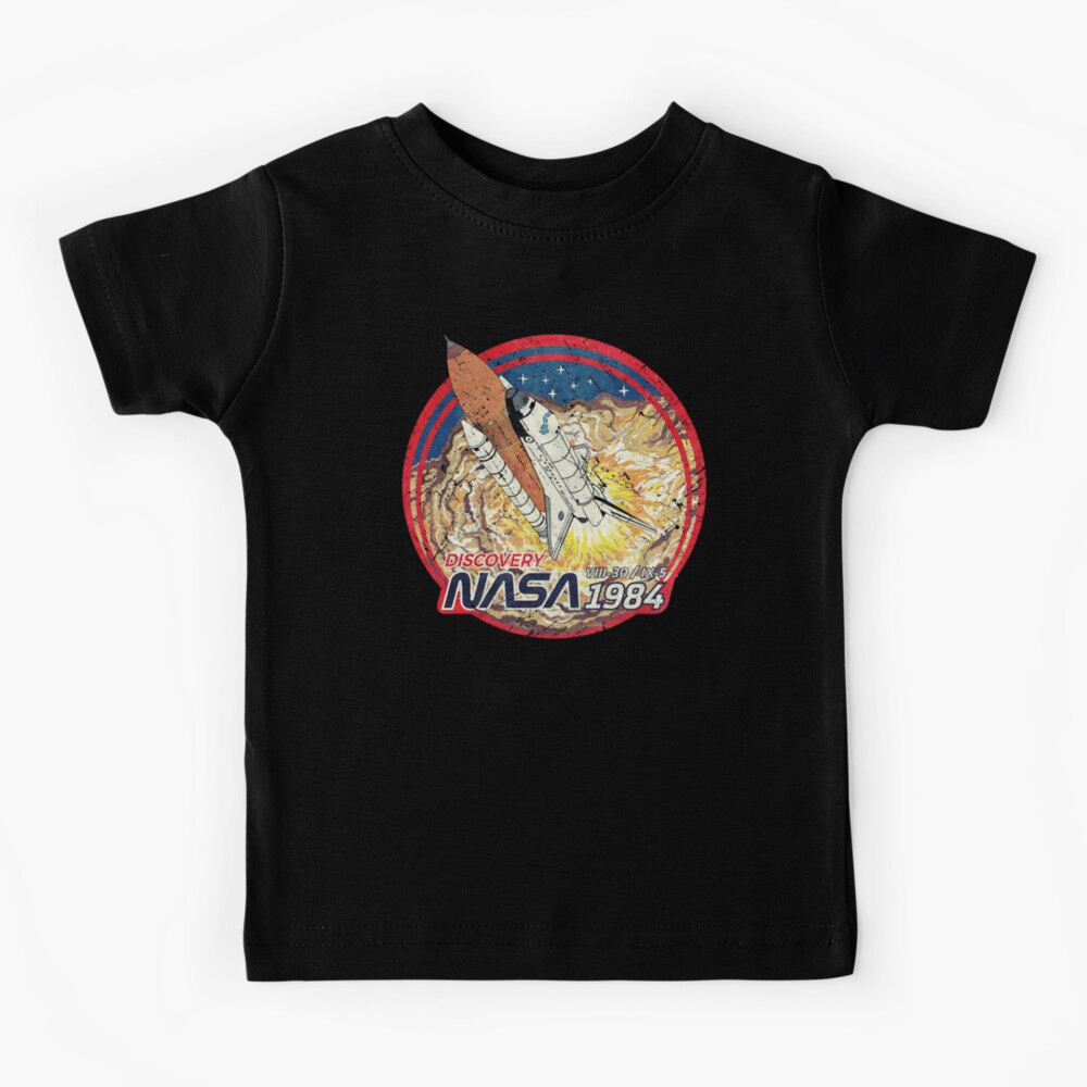 Nasa Discovery Launching Vintage Emblem Shirt By Lidra Redbubble Shirt