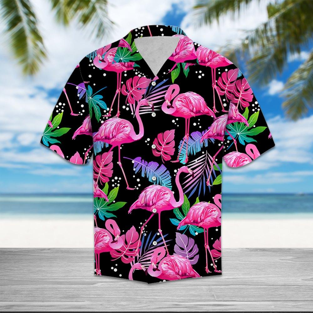 Flamingo Hawaii Shirt Unisex Adult Ha82716