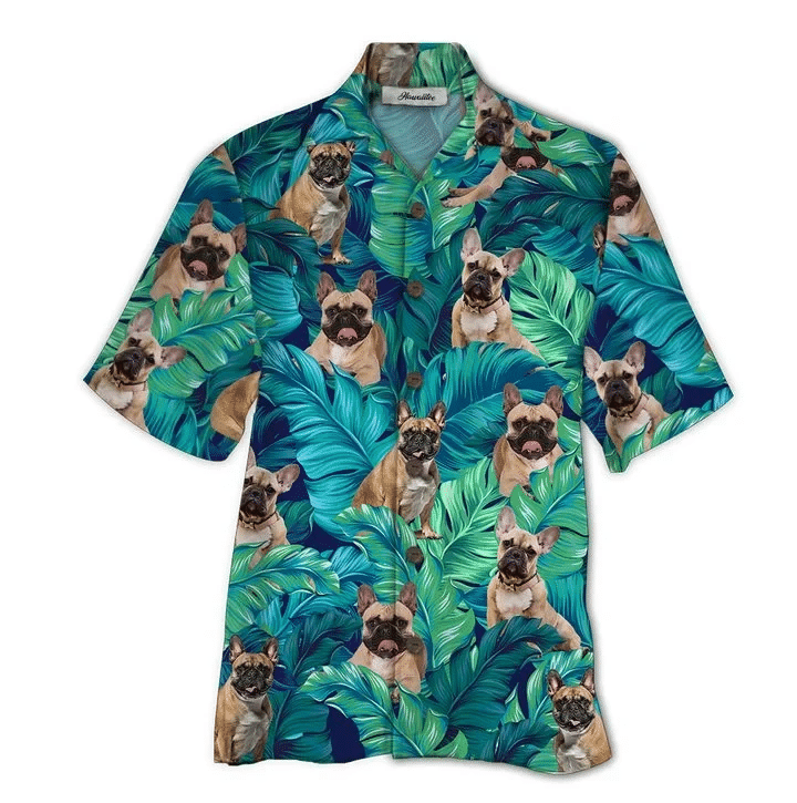 France Bulldog Hawaii Shirt Unisex Adult Ha85153