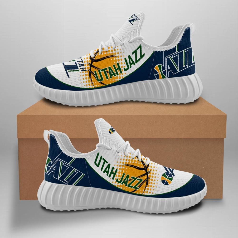 Utah Jazz New Basketball Custom Shoes Sport Sneakers Utah Jazz Yeezy Boost – Yeezy Shoes