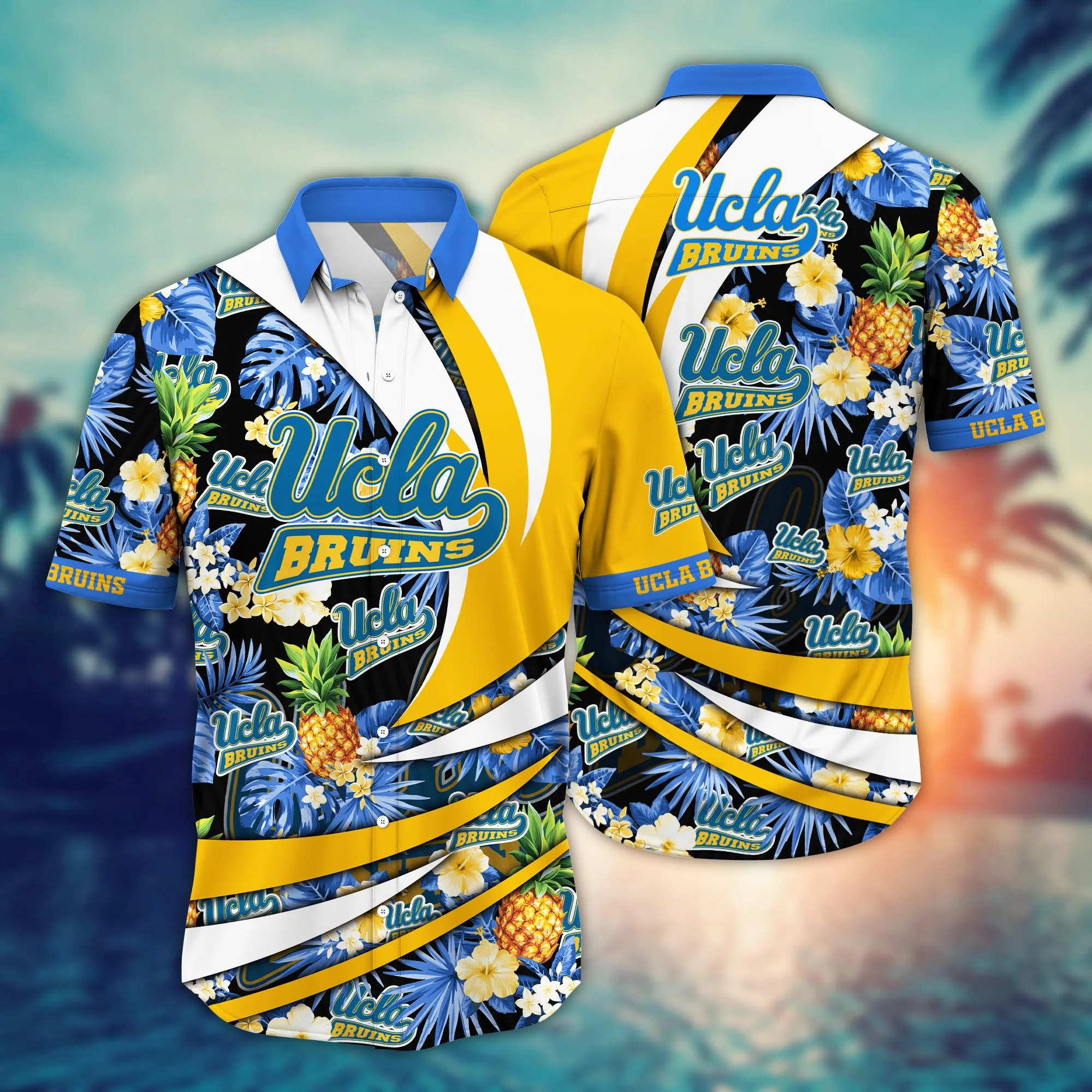 Ucla Bruins Hawaiian Shirt August Aloha Shirt