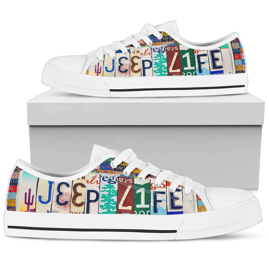 Jeep Life Low Top Womens Tennis Shoes