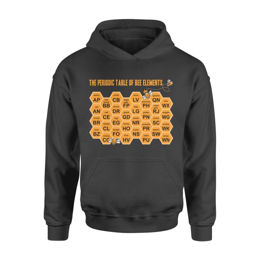 The Periodic Table Bee Hives Elements – Standard Hoodie