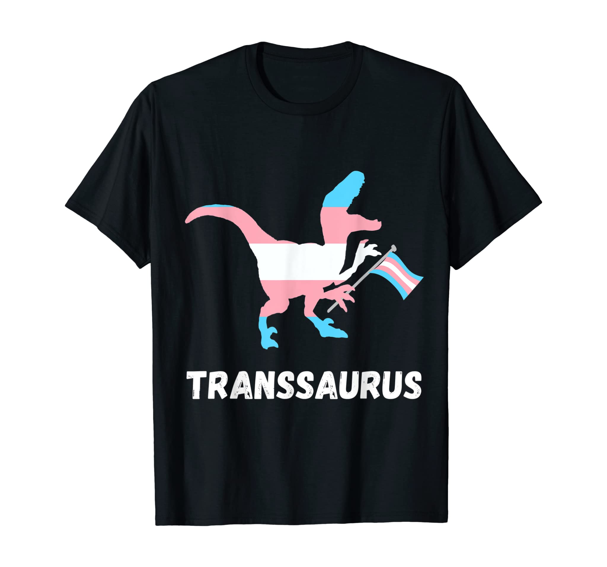 Trans Dinosaurs Transexual Dino Lgbt Pride Transgender T-Rex T-Shirt