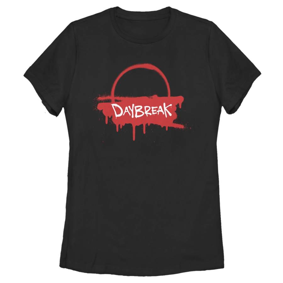 Daybreak Women’s Sunrise Drip Logo  T Shirt