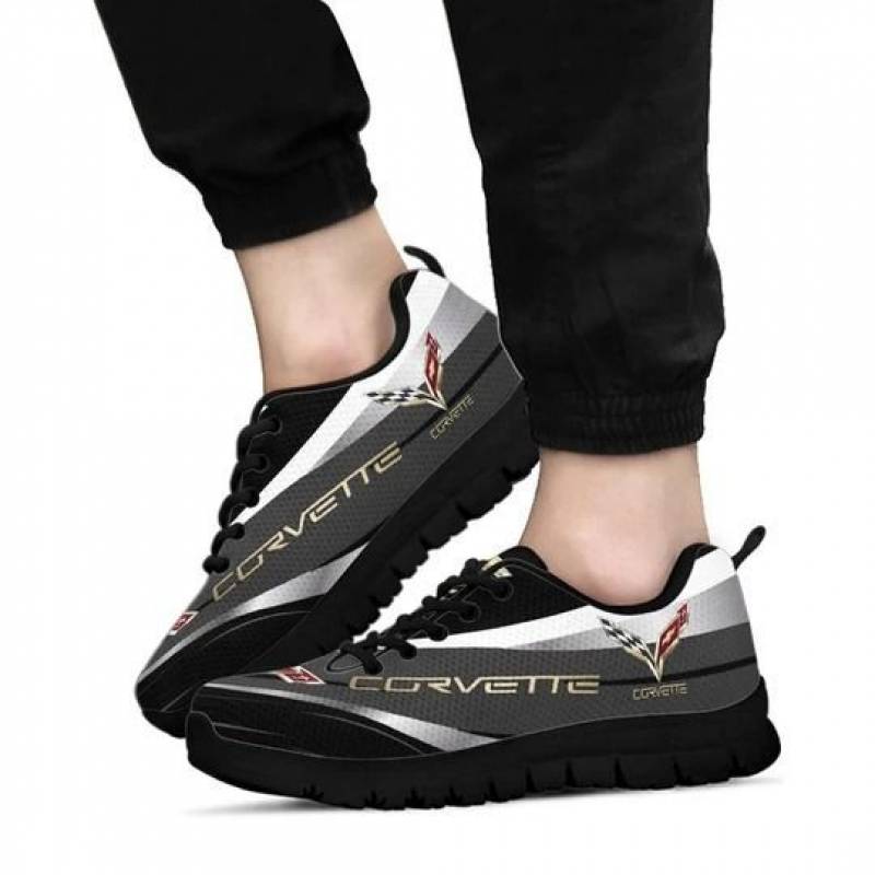 3D Printed Chevrolet Corvette NTA Sneakers For Men & Women Ver 9