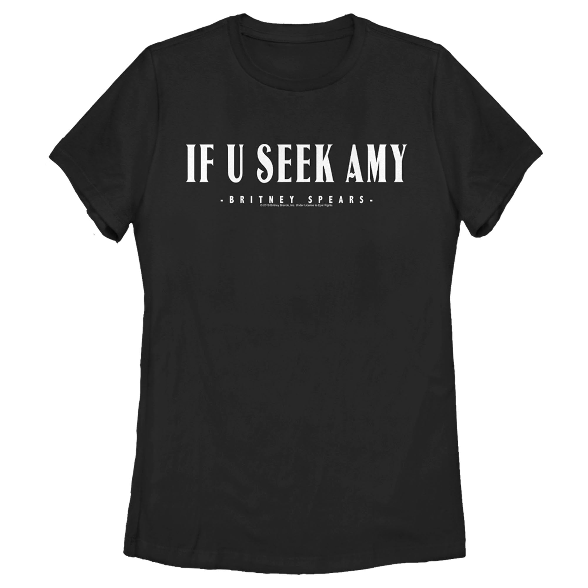 Britney Spears Women’S If U Seek Amy  T-Shirt