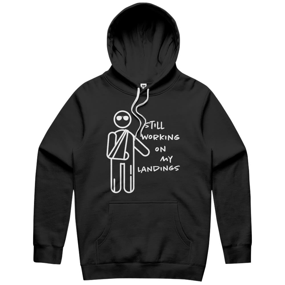 Broken Arm Kids Get Well Working On Landings Funny Gift Tee Hoodie