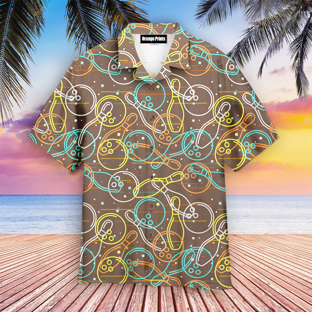 Retro Bowling Aloha Hawaii Shirts For Men Women Ha50624