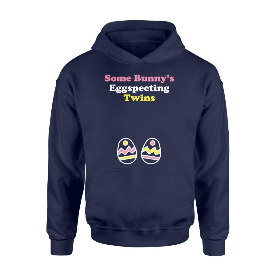 Easter Pregnant – Some Bunny’s Egg Specting Twins Hoodie