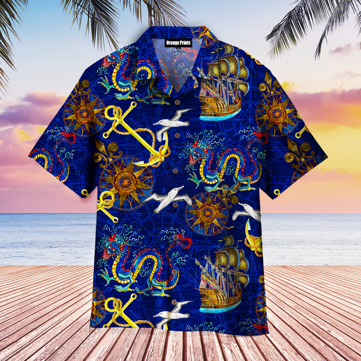 Dragons Pirates Aloha Hawaii Shirts For Men Women Ha45542