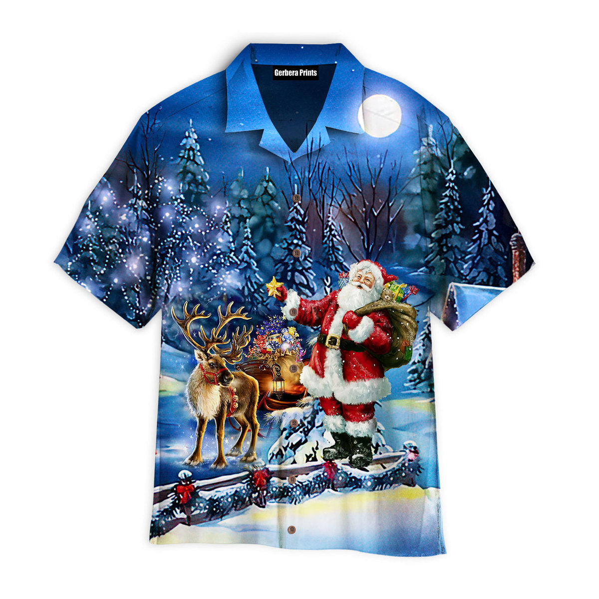 Santa Claus Is Coming With You Aloha Hawaii Shirts For Men Women Ha110222