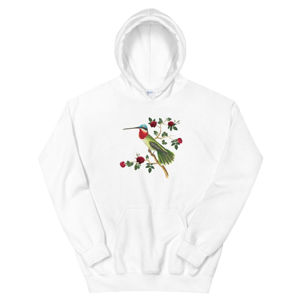 Hummingbird And Roses Unisex Hoodie