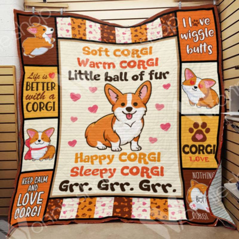 Corgi Dog Blanket OCT3001 78O53