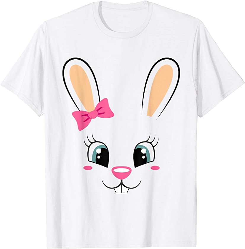 Cute Easter Sunday Bunny Rabbit Christian Gift T-Shirt