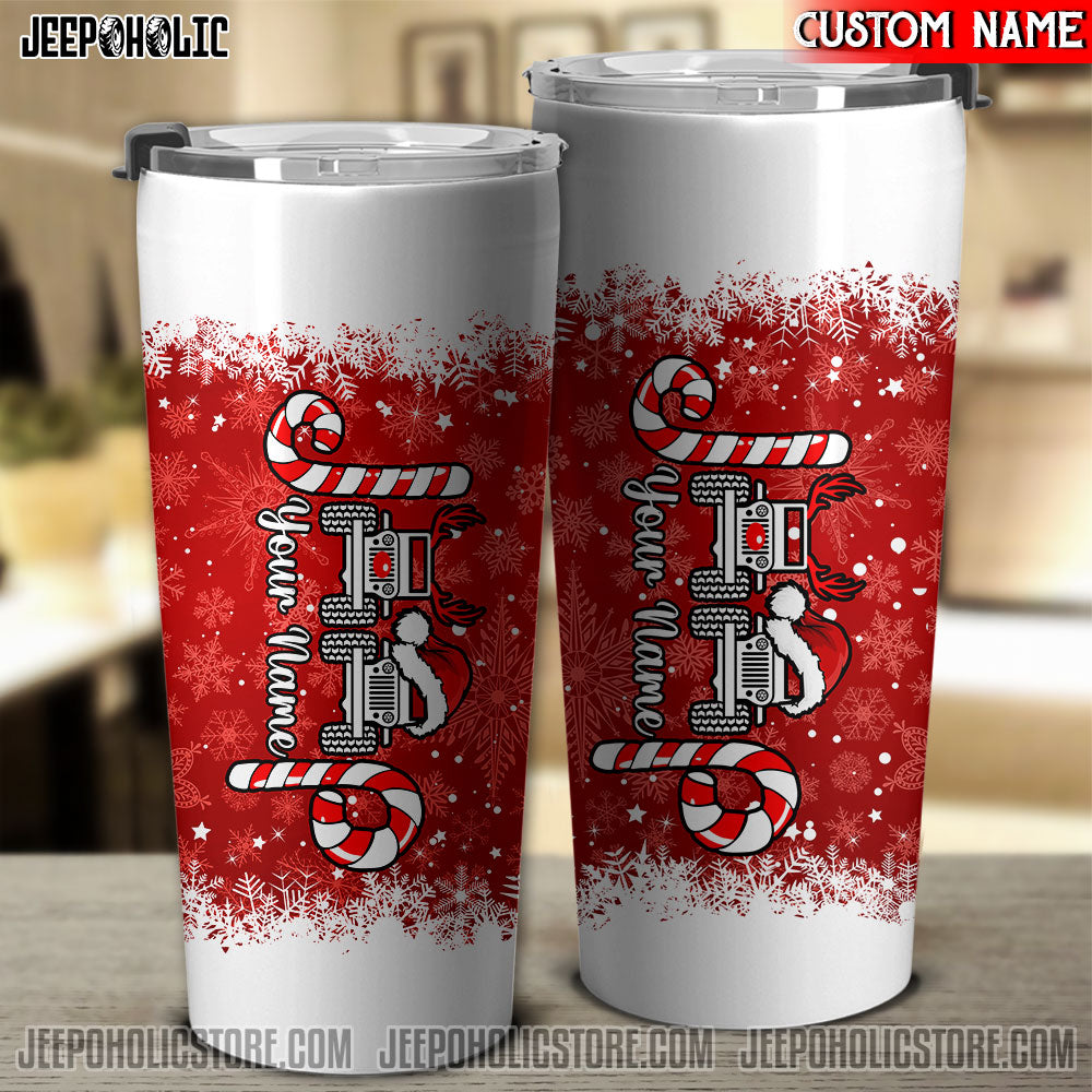 Personalized Jp Candy Xmas Tumbler – Tlno1911211