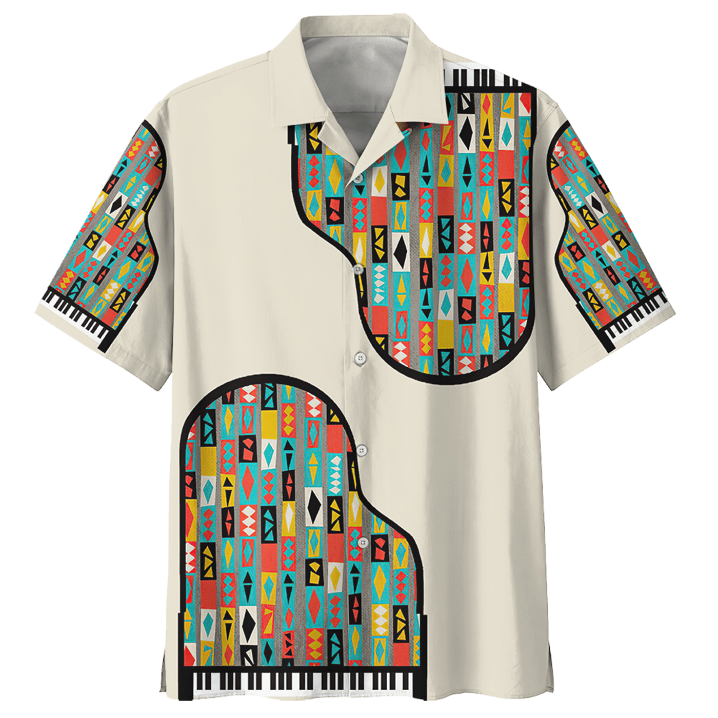 Piano Hawaii Shirt 683507 Ha89741