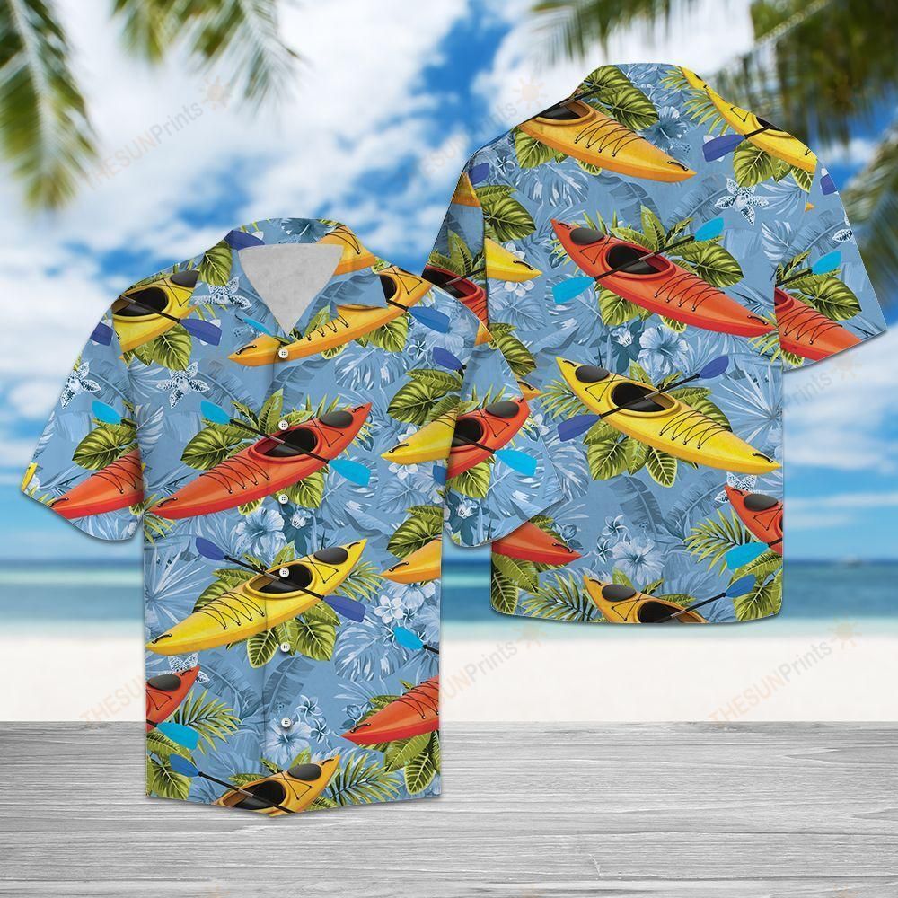 Kayak Tropical Hawaiian Shirt Ha80915