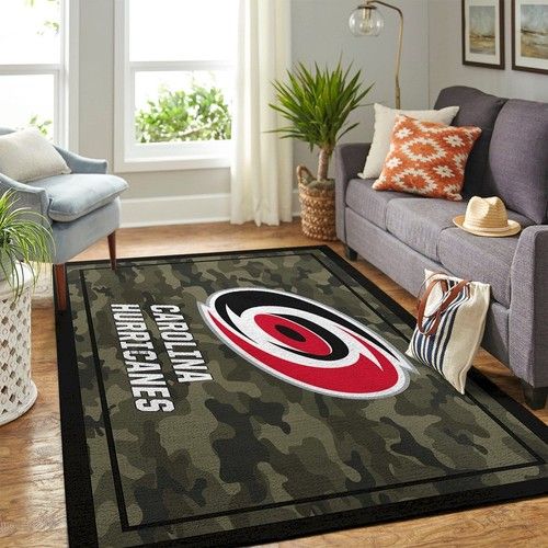 Carolina Hurricanes Living Room Area No2360 Rug Living Room Area Rug