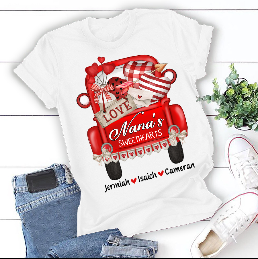 Nanas Sweethearts – Love  Personalized T-Shirt