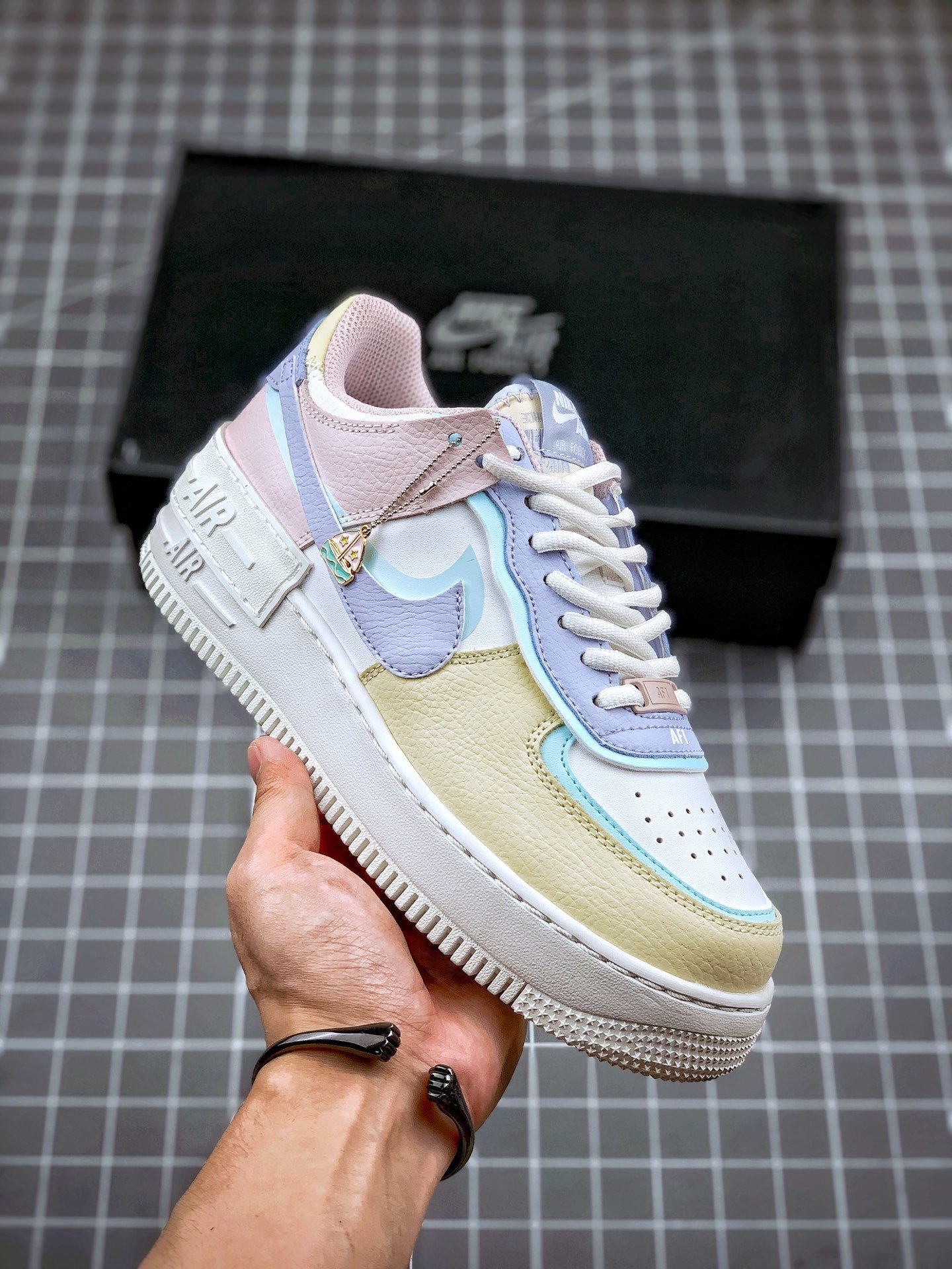 Nike Air Force 1 Shadow Pastel Blue Purple CI0919-106 5340031