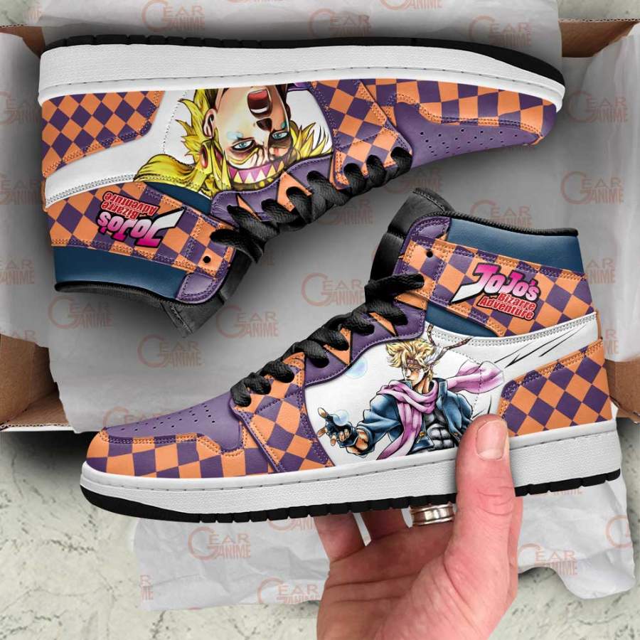 JoJo’s Bizarre Adventure Jordan Sneakers Caesar Anthonio Zeppeli Shoes