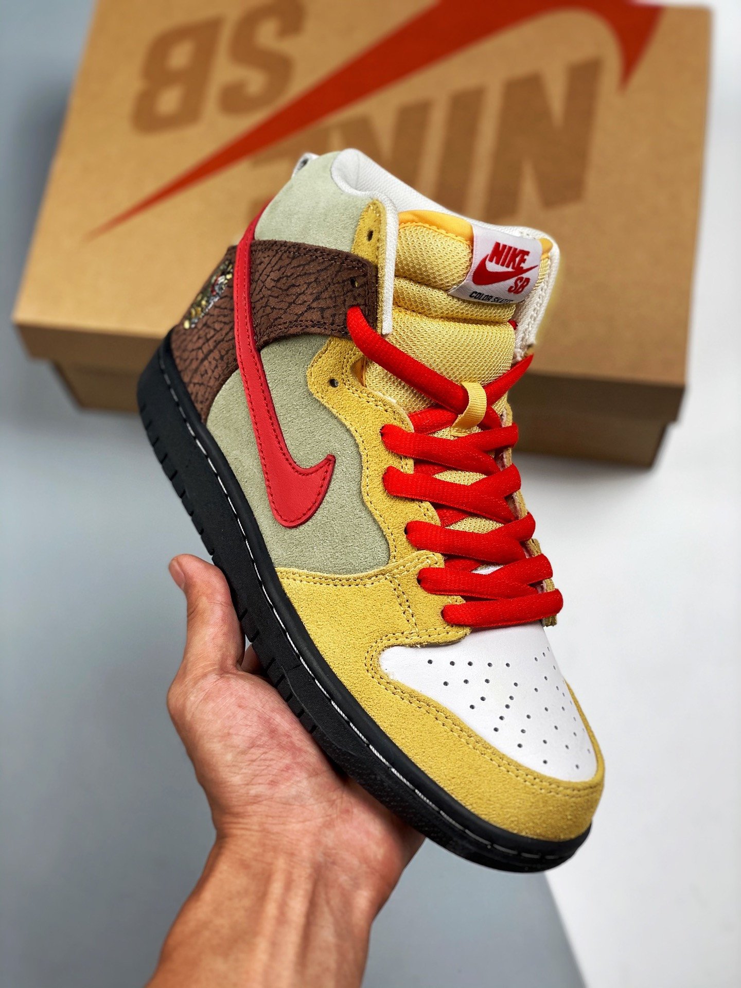 Color Skates x Nike SB Dunk High Kebab And Destroy 5341059