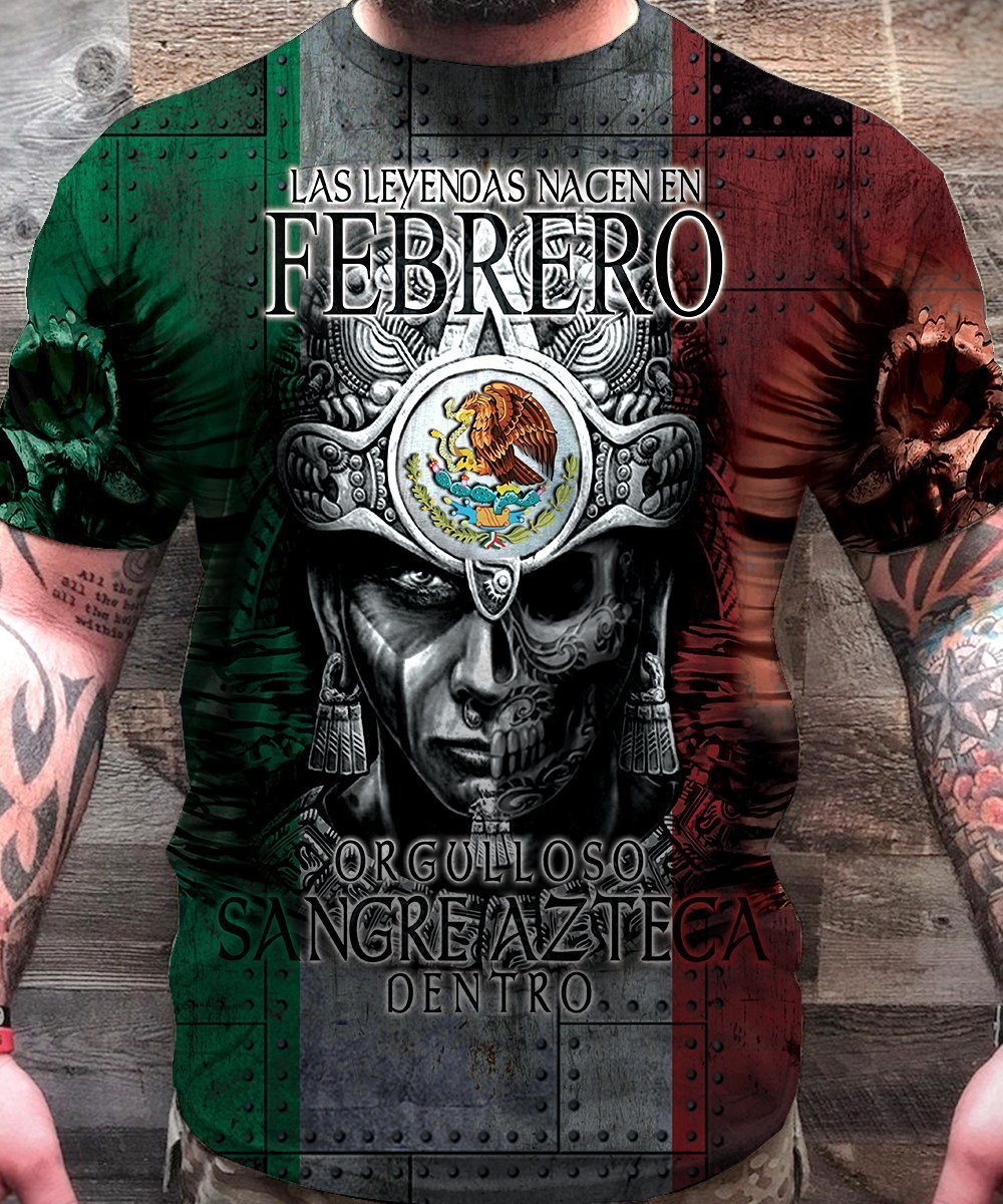 3D All Over Aztec Warrior Mexican 02 Hoodie Adult 3D All Over Print, 3D Hoodie For Men & Women