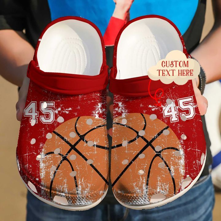 Basketball Personalized Colorful Sku 231 Crocs Clog Shoes