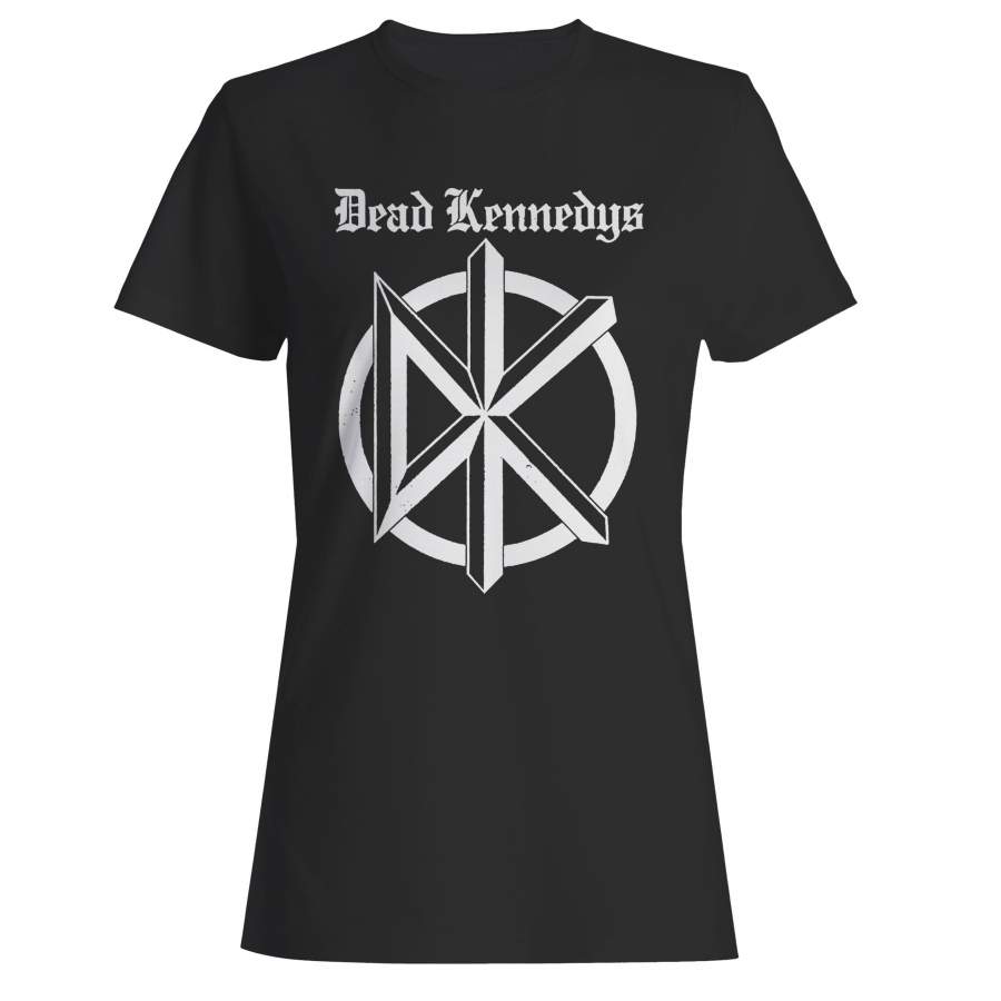 Dead Kennedys Distressed Old English Logo Woman’s T-Shirt