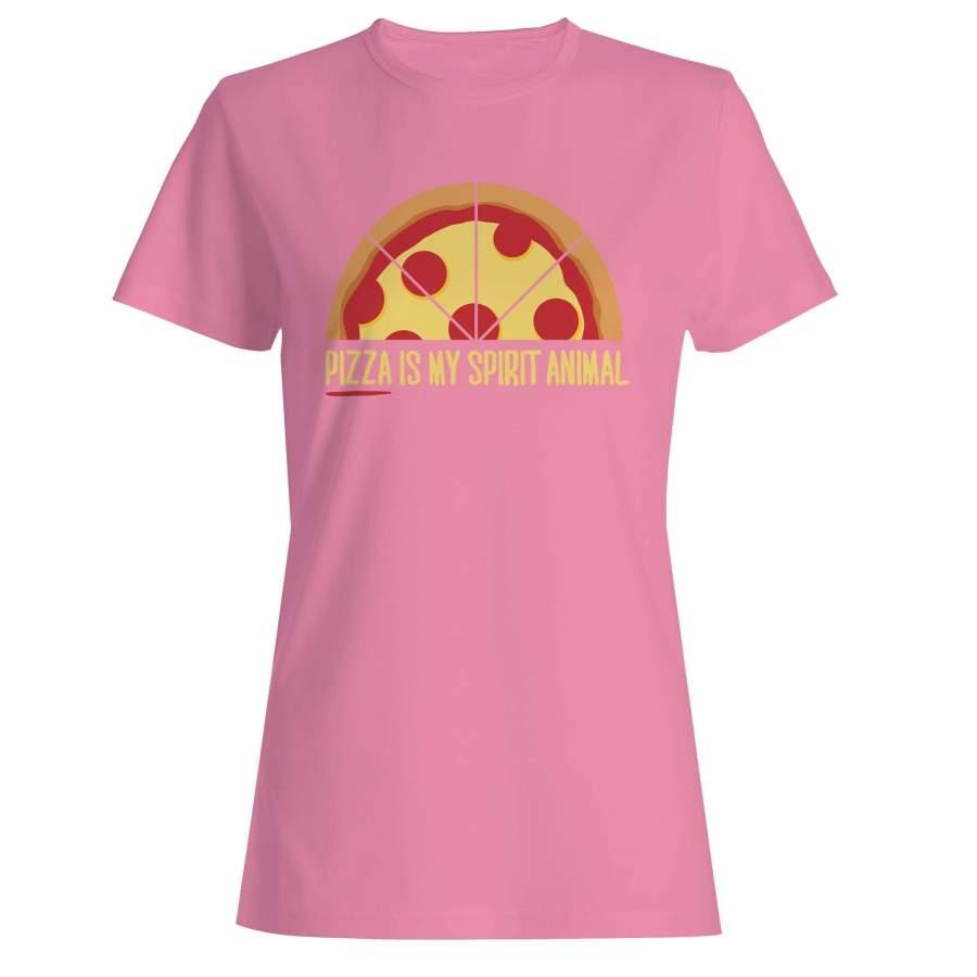 Pizza Is My Spirit Animal Woman’s T-Shirt