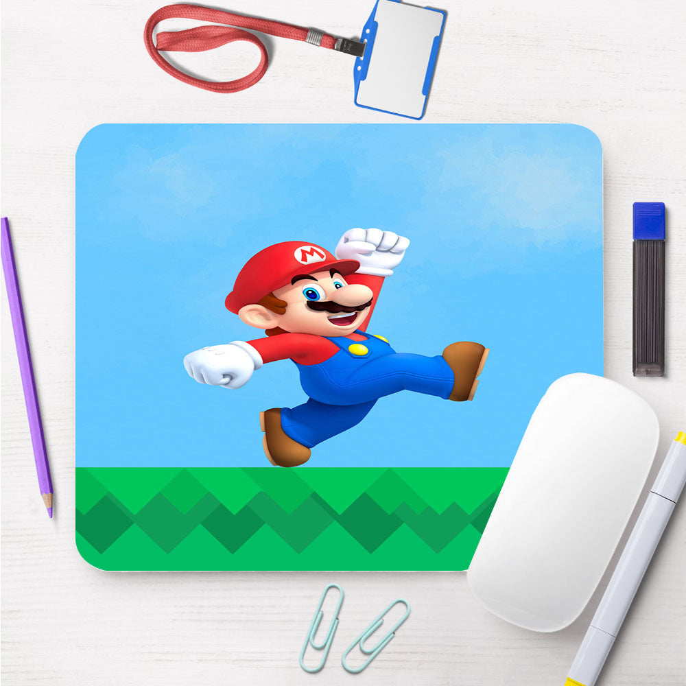 super mario 3d mousepad