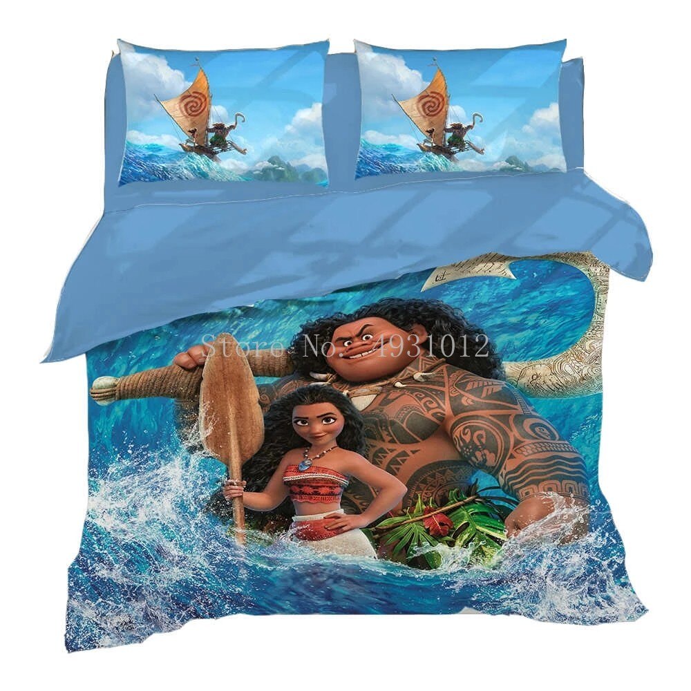 3D Queen Bed Set Pocahontas Princess Bedding Size Bedtwin Quilt Duvet Covers For Bedroom Bedspread