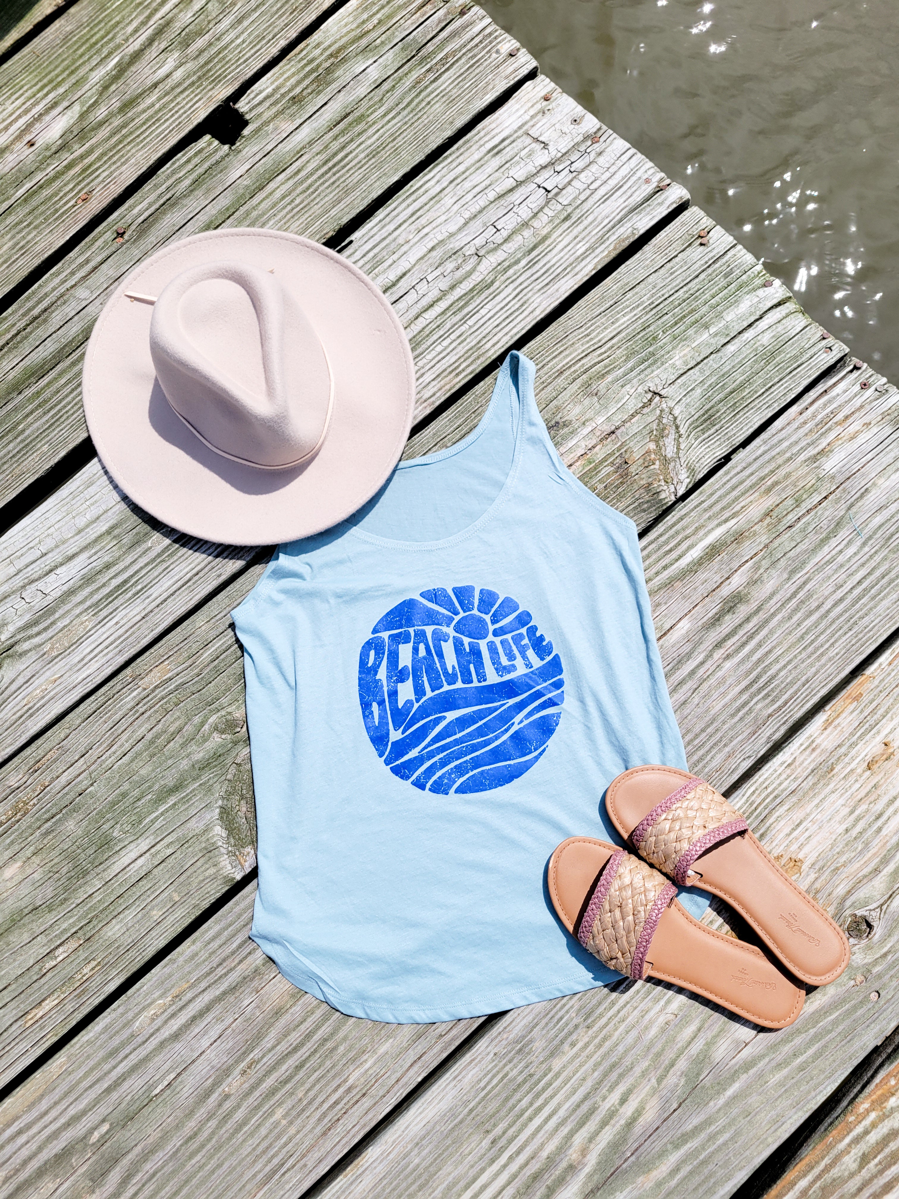 Beach Life Relaxed Tank